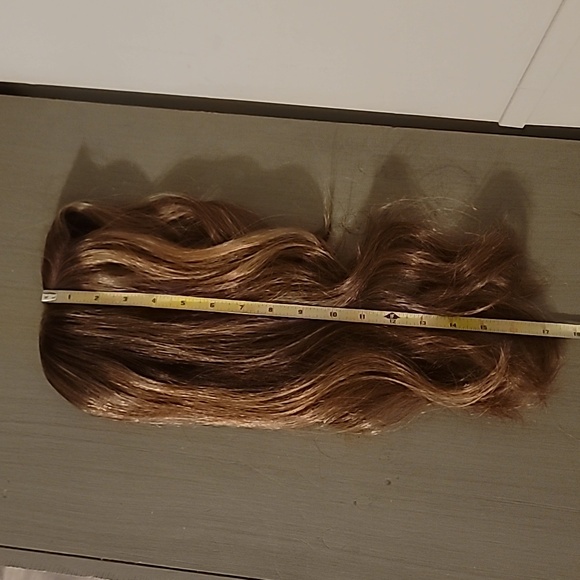 Jon Renau 18" Remy Human Hair Easipart French Topper With Highlights - Picture 6 of 16